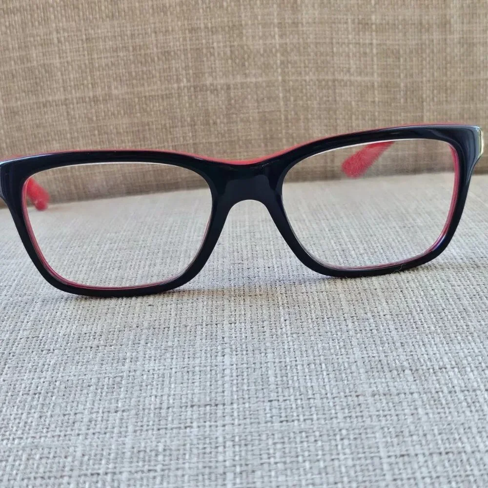 Rayban RB1536 Glasses Frame Red/Black eyeglasses 48[]16 130 small face